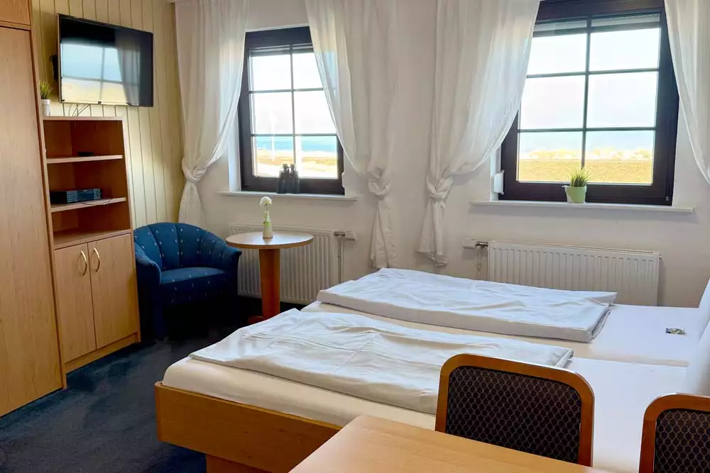 1-Raum Appartement für Alleinreisende im Hotel Strandräuber